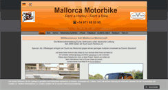 Desktop Screenshot of mallorca-motorrad.de